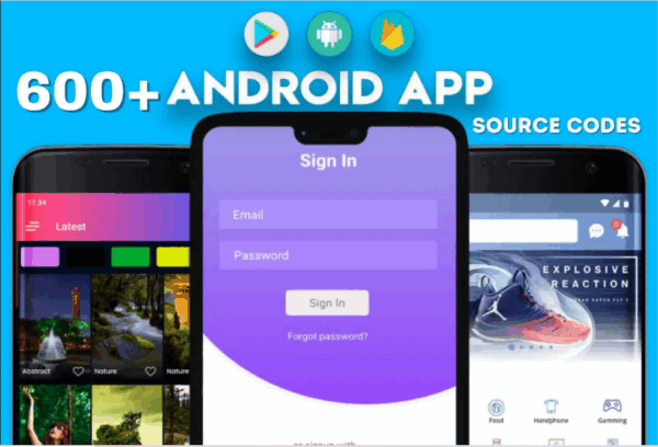 600+ Mobile App Source Codes