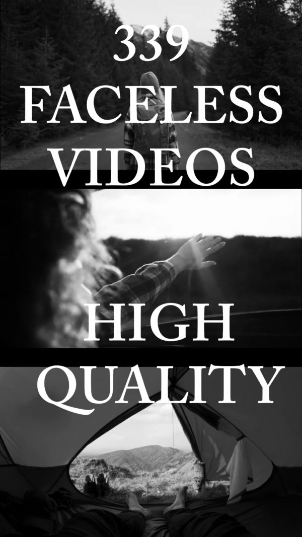 339 Aesthetic faceless videos