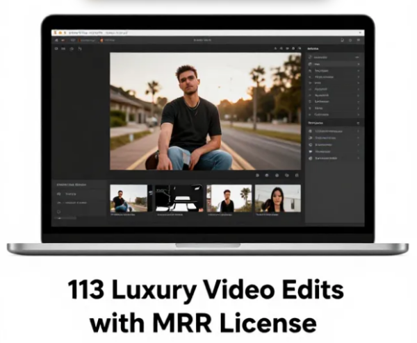 113 Luxury Video Edits with MRR License