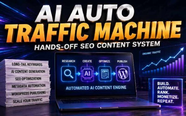 AI Auto Traffic Machine Hands-Off SEO Content System