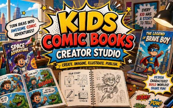 Kids Comic Books Creator