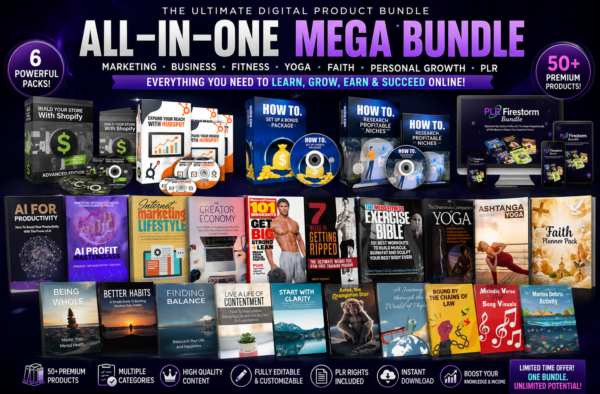 PLR Firestorm Bundle - Part 1