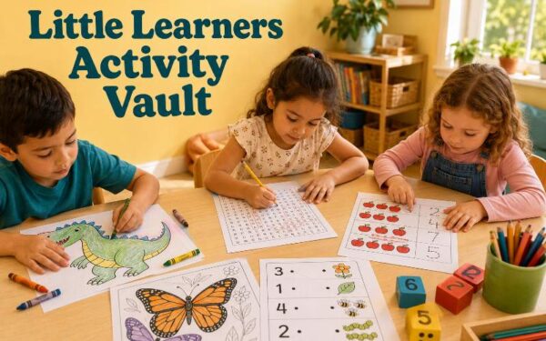 Children Little Learners Activity Vault