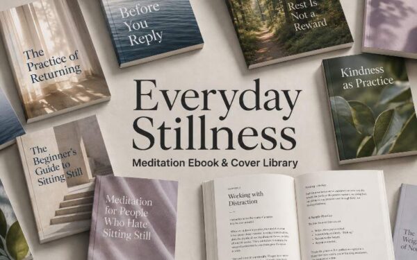 Everyday Stillness — Meditation Ebook & Cover Library