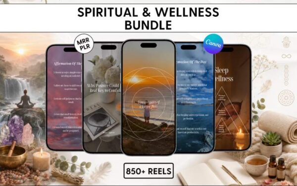 Holistic Wellness Reels and Canva Content Studio