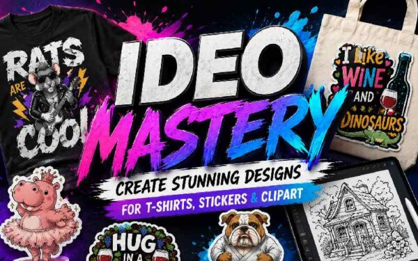 IdeoMastery Create Stunning Designs for T-Shirts, Stickers & Clipart GPT