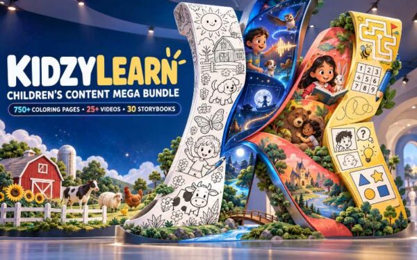 KidzyLearn Children's Content Mega Bundle