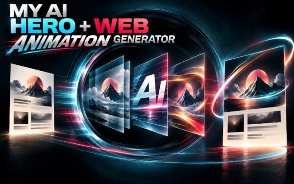 My AI Hero And Web Animation Generator