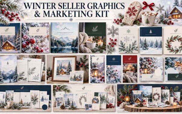Winter Seller Graphics & Marketing Kit