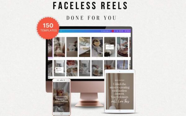 150 Faceless Reels Templates